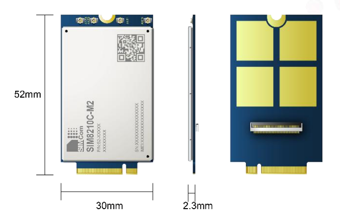 芯讯通SIMCOM代理商 5G模块 SIM8210C-M2